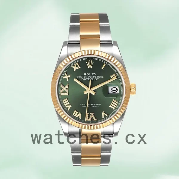 Rolex Datejust m126233-0026 Men's 36mm Silver-tone - Image 2
