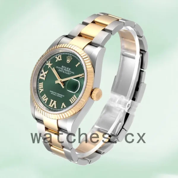 Rolex Datejust m126233-0026 Men's 36mm Silver-tone - Image 3