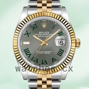 Rolex Datejust 36mm Men's m126233-0035 Automatic Wimbledon Dial