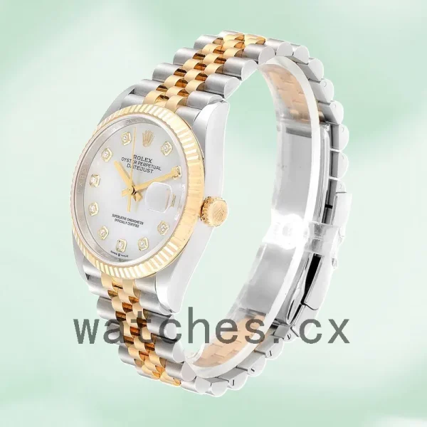 Rolex Datejust 36mm m126233-0023 Men's Jubilee Bracelet Mother of Pearl Dial - Image 3