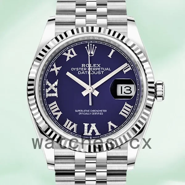 Rolex Datejust m126234-0021 Ladies 36mm Silver-tone