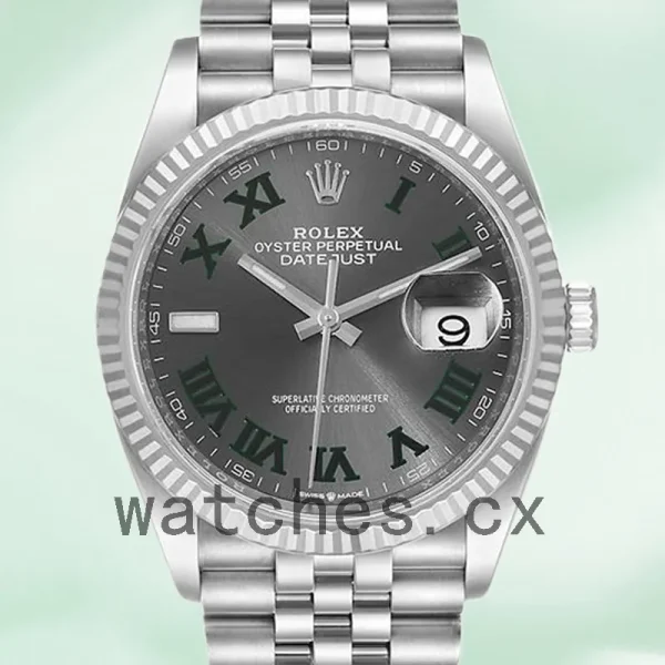 Rolex Datejust Men's 36mm m126234-0045 Wimbledon Dial Automatic