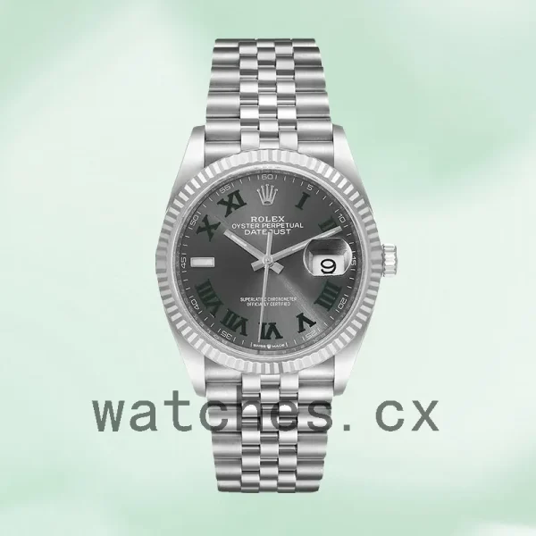 Rolex Datejust Men's 36mm m126234-0045 Wimbledon Dial Automatic - Image 2