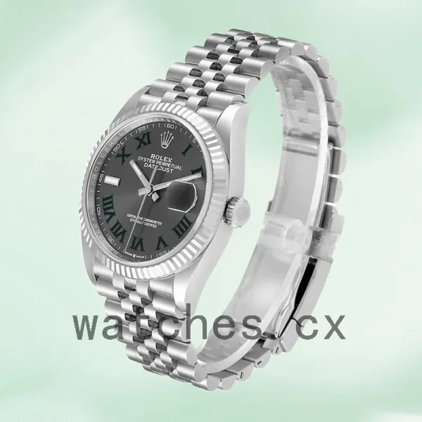 Rolex Datejust Men's 36mm m126234-0045 Wimbledon Dial Automatic - Image 3