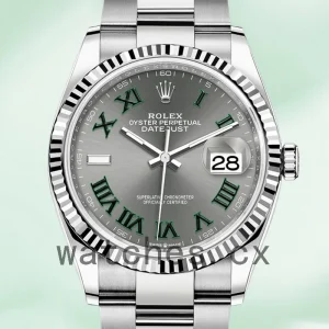 Rolex Datejust m126234-0046 36mm Men's Wimbledon Dial
