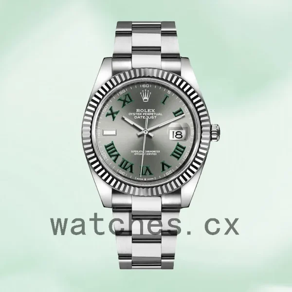 Rolex Datejust m126234-0046 36mm Men's Wimbledon Dial - Image 2