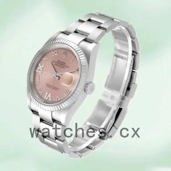 Rolex Datejust 36mm m126234-0032 Ladies Pink Dial Automatic - Image 3