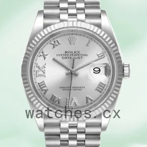 Rolex Datejust Ladies m126234-0029 36mm Silver-tone Automatic