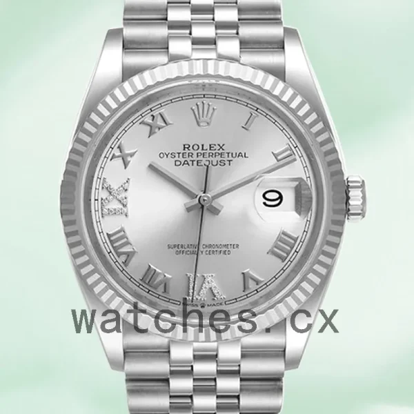 Rolex Datejust Ladies m126234-0029 36mm Silver-tone Automatic