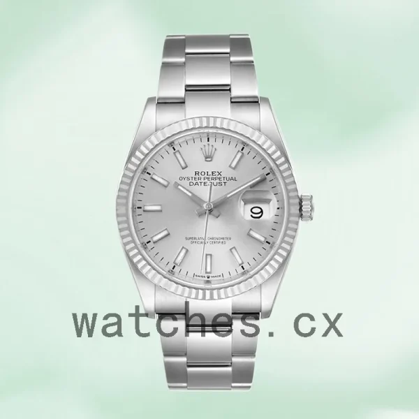 Rolex Datejust 36mm 126234SSO Men's Silver Dial Silver-tone - Image 2