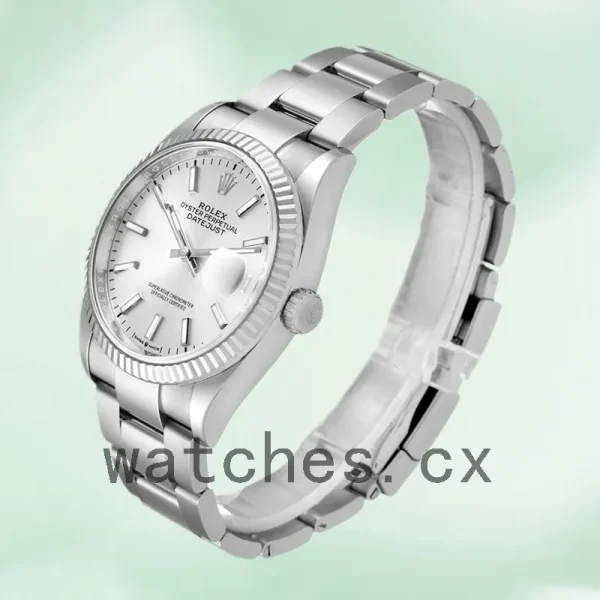 Rolex Datejust 36mm 126234SSO Men's Silver Dial Silver-tone - Image 3