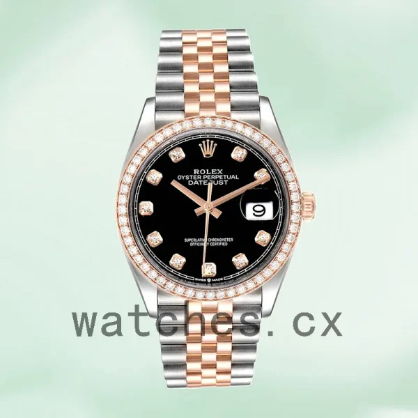 Rolex Datejust m126281rbr-0007 36mm Men's Jubilee Bracelet - Image 2