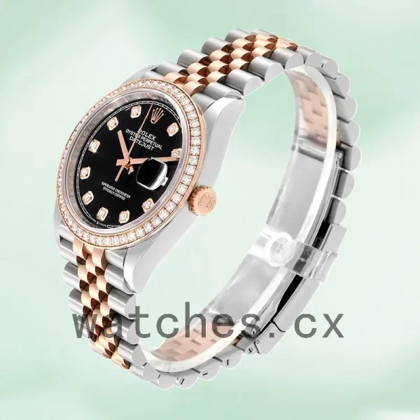 Rolex Datejust m126281rbr-0007 36mm Men's Jubilee Bracelet - Image 3