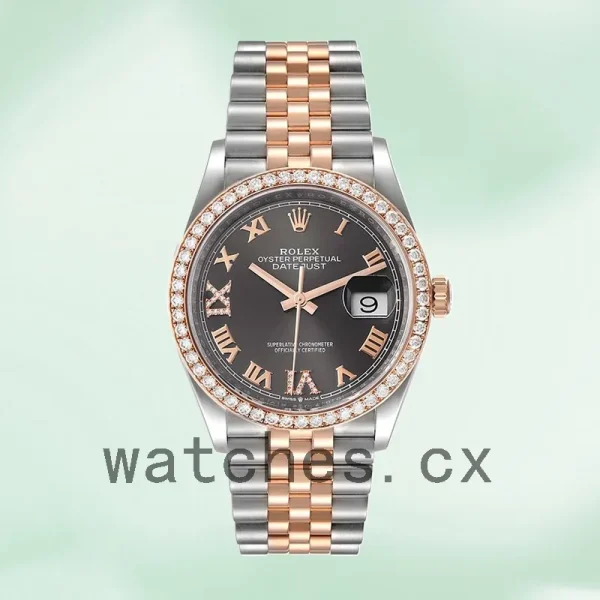Rolex Datejust Men's m126281rbr-0011 36mm Silver-tone - Image 2