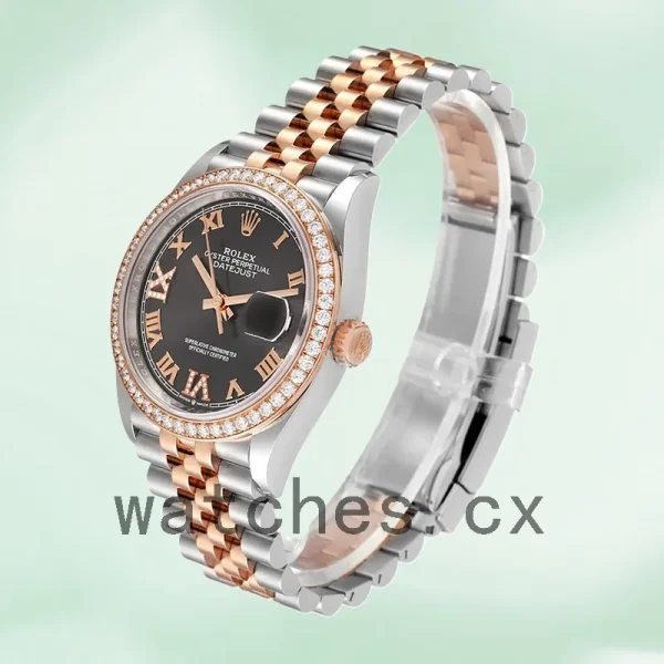 Rolex Datejust Men's m126281rbr-0011 36mm Silver-tone - Image 3