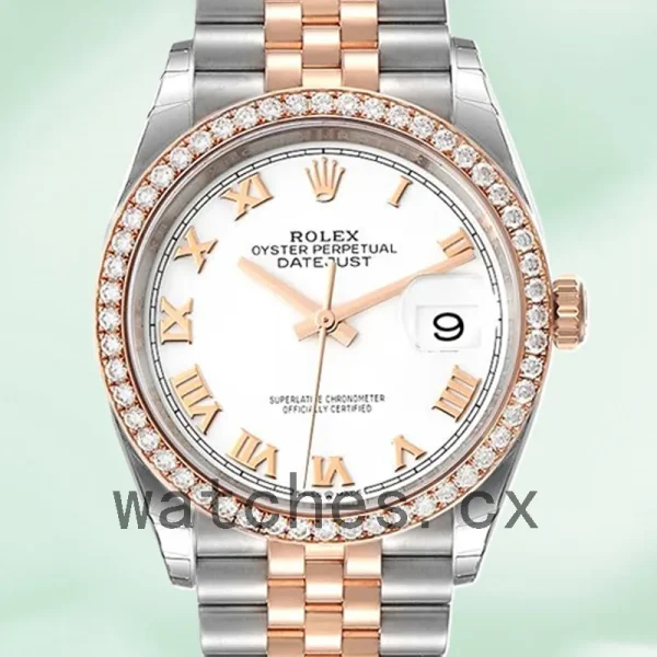 Rolex Datejust 36mm m126281rbr-0003 Men's Automatic Jubilee Bracelet
