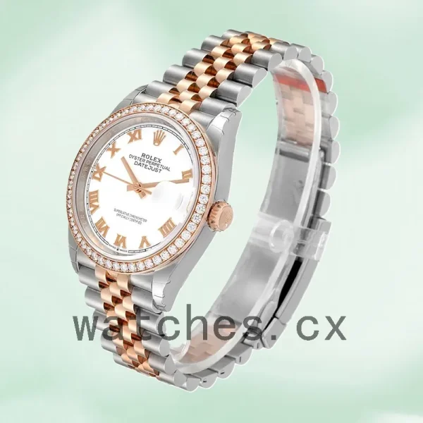 Rolex Datejust 36mm m126281rbr-0003 Men's Automatic Jubilee Bracelet - Image 3