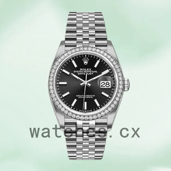 Rolex Datejust m126284rbr-0007 Ladies 36mm Silver-tone - Image 2