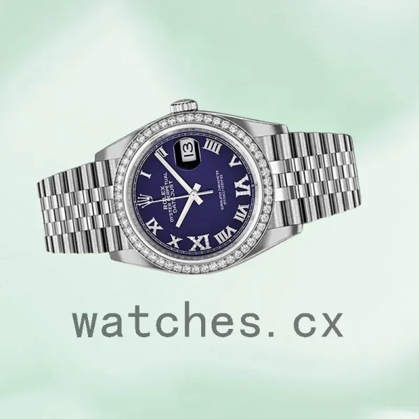 Rolex Datejust Ladies m126284rbr-0013 36mm Blue Dial - Image 3
