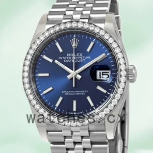 Rolex Datejust Ladies m126284rbr-0009 36mm Automatic Silver-tone