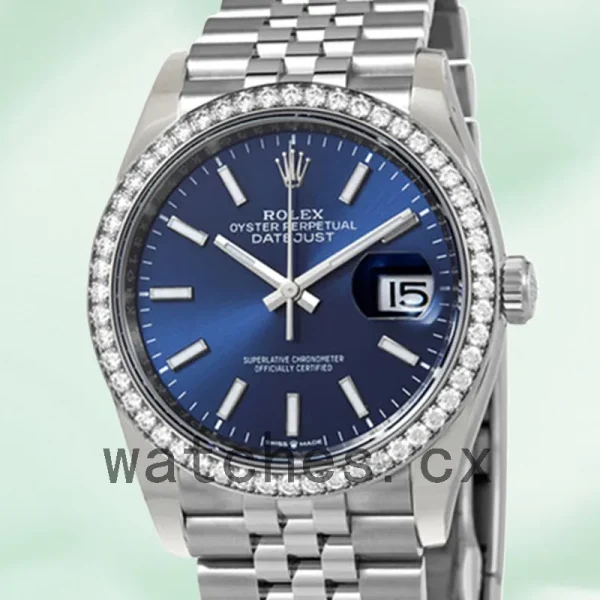 Rolex Datejust Ladies m126284rbr-0009 36mm Automatic Silver-tone