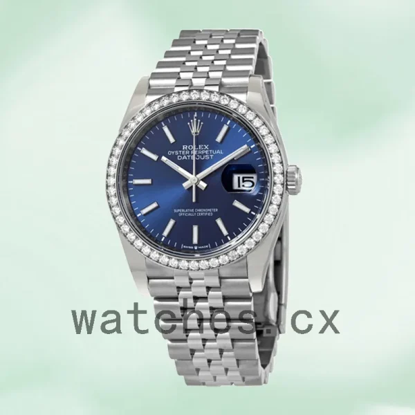 Rolex Datejust Ladies m126284rbr-0009 36mm Automatic Silver-tone - Image 2