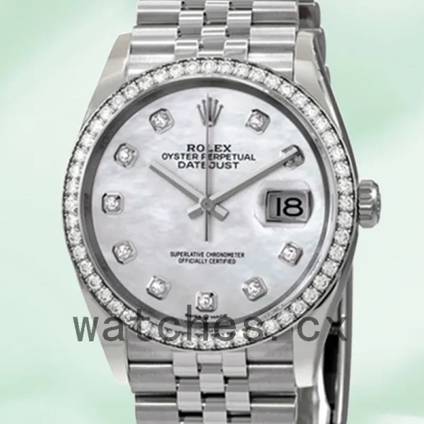 Rolex Datejust Ladies 36mm m126284rbr-0011 Automatic Jubilee Bracelet
