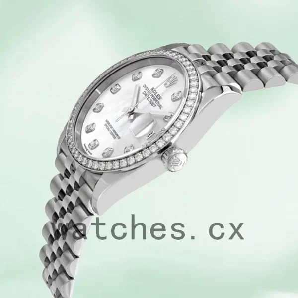 Rolex Datejust Ladies 36mm m126284rbr-0011 Automatic Jubilee Bracelet - Image 3