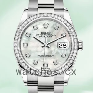 Rolex Datejust m126284rbr-0012 36mm Ladies Automatic
