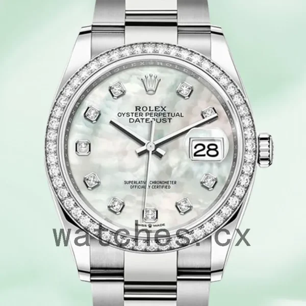 Rolex Datejust m126284rbr-0012 36mm Ladies Automatic