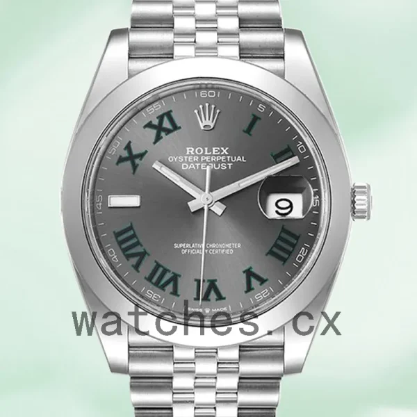 Rolex Datejust Men's 41mm m126300-0014 Wimbledon Dial