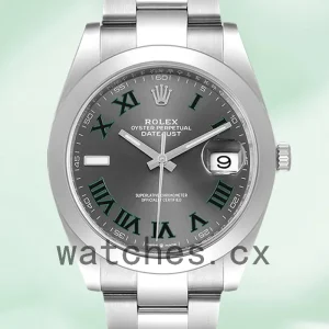 Rolex Datejust m126300-0013 Men's 41mm Silver-tone Automatic