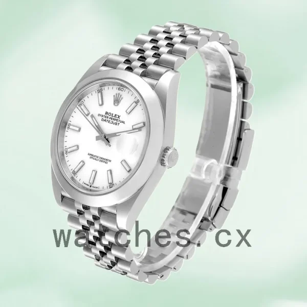 Rolex Datejust m126300-0006 41mm Men's Silver-tone Automatic - Image 3
