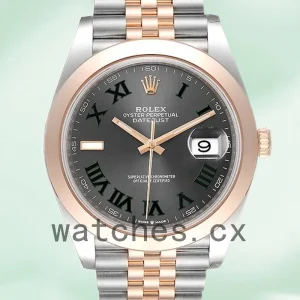 Rolex Datejust 41mm m126301-0016 Men's Wimbledon Dial Jubilee Bracelet
