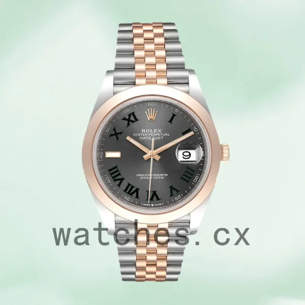 Rolex Datejust 41mm m126301-0016 Men's Wimbledon Dial Jubilee Bracelet - Image 2