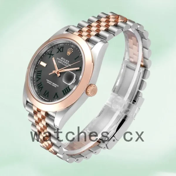 Rolex Datejust 41mm m126301-0016 Men's Wimbledon Dial Jubilee Bracelet - Image 3