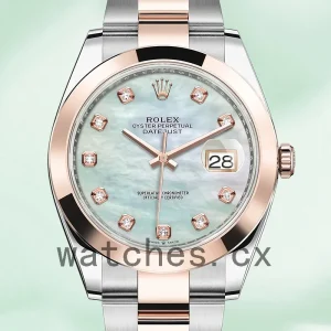 Rolex Datejust Men's m126301-0013 41mm White Mother of Pearl Dial