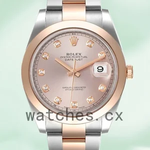 Rolex Datejust Men's 41mm m126301-0007 Pink Dial