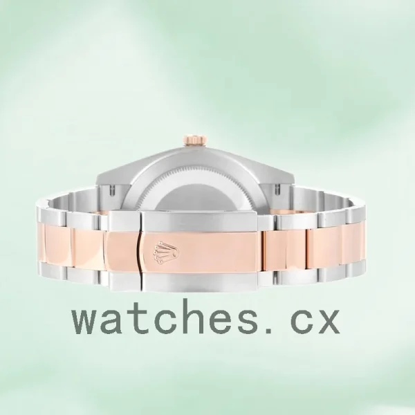 Rolex Datejust Men's 41mm m126301-0009 Oyster Bracelet/Jubilee Bracelet Pink Dial - Image 4