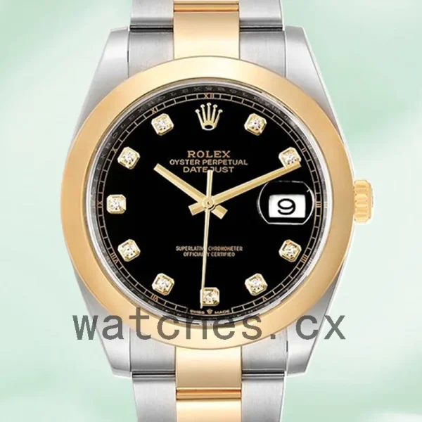 Rolex Datejust 126303 41mm Men's Silver-tone Oyster Bracelet