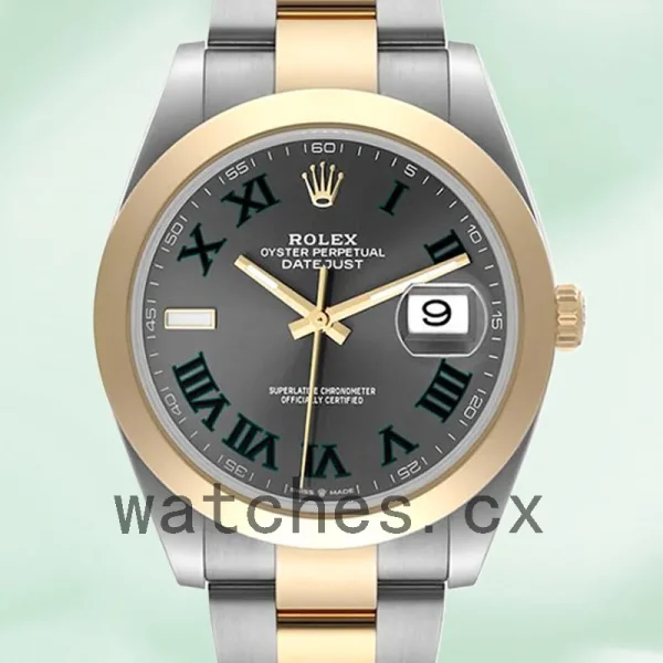 Rolex Datejust Men's 41mm m126303-0019 Automatic Grey Dial