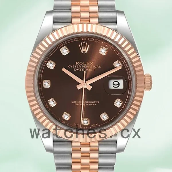 Rolex Datejust m126331-0004 41mm Men's Silver-tone