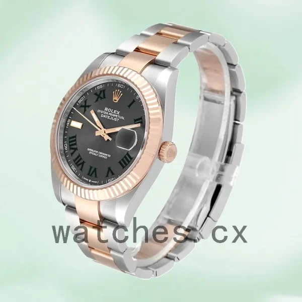 Rolex Datejust m126331-0015 Men's 41mm Grey Dial Silver-tone - Image 3
