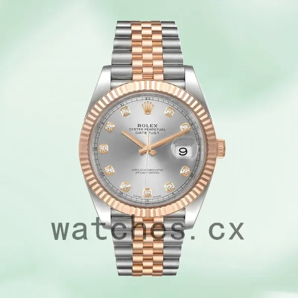 Rolex Datejust Men's 41mm 126331 Automatic Silver Dial - Image 2