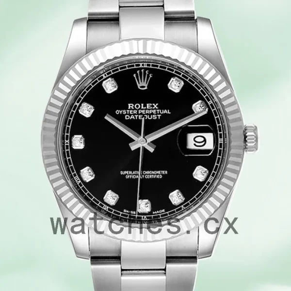 Rolex Datejust Men's 41mm m126334-0011 Silver-tone Automatic