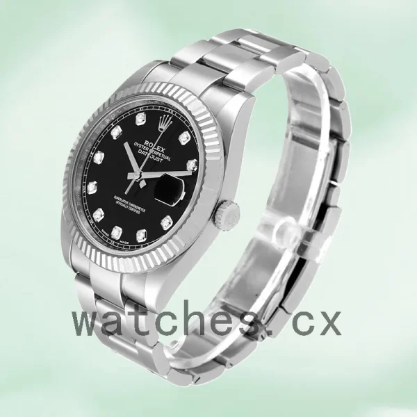 Rolex Datejust Men's 41mm m126334-0011 Silver-tone Automatic - Image 3
