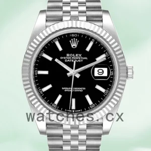 Rolex Datejust m126334-0018 Men's 41mm Black Dial