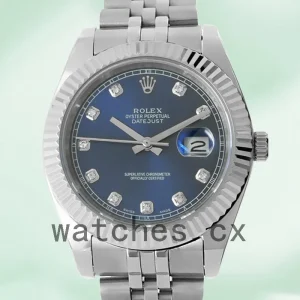 Rolex Datejust Men's 126334BLDJ 41mm Blue Dial Silver-tone