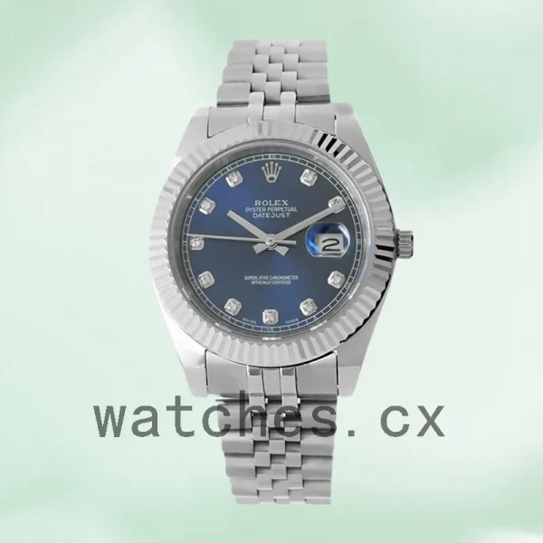 Rolex Datejust Men's 126334BLDJ 41mm Blue Dial Silver-tone - Image 2