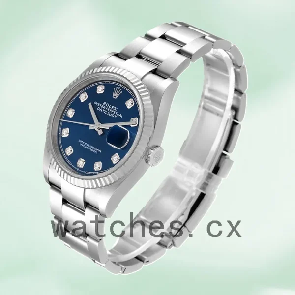 Rolex Datejust Men's 41mm 126334 Oyster Bracelet Silver-tone - Image 3
